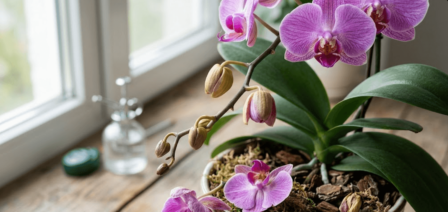 Lan Hồ Điệp Rụng Nụ Hoa